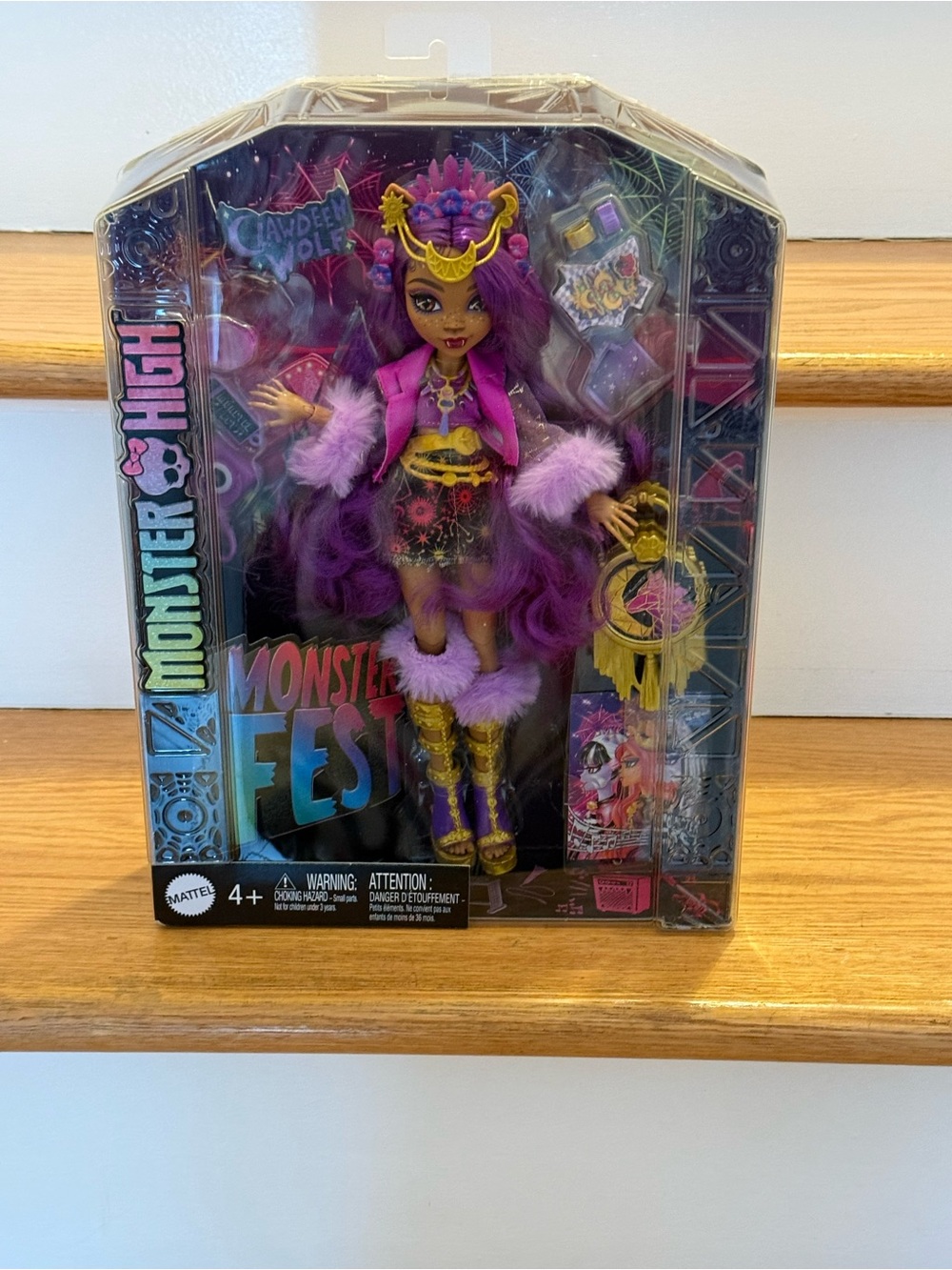 Nwt Monster High Monster Fest Doll, Clawdeen Wolf